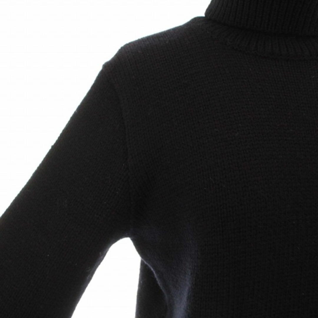 agnes b.(アニエスベー)のアニエスベー agnes b. ニット 長袖 タートルネック ウール T2 黒 レディースのトップス(ニット/セーター)の商品写真