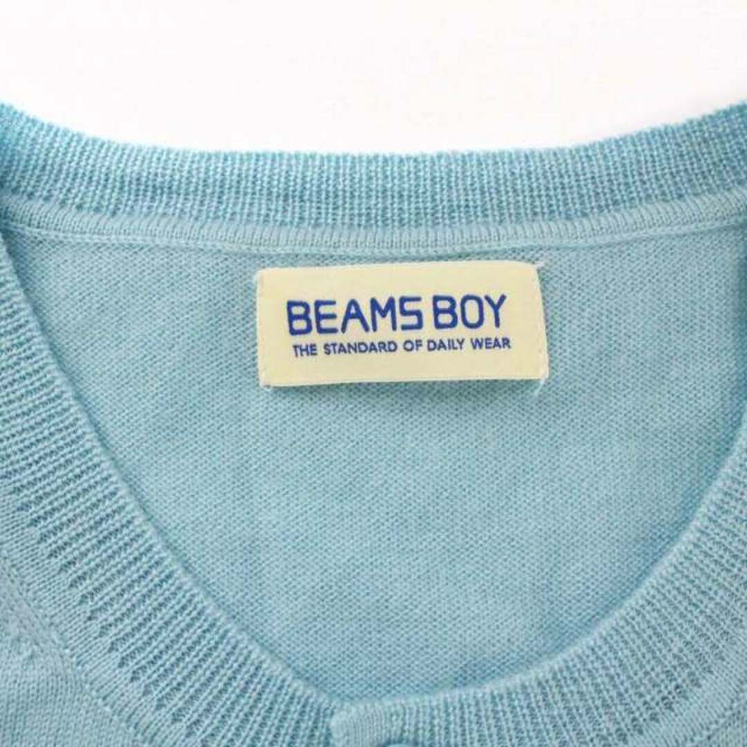 BEAMS BOY(ビームスボーイ)のBEAMS BOY 20AW カーディガン ニット 長袖 1 S ライトブルー レディースのトップス(カーディガン)の商品写真