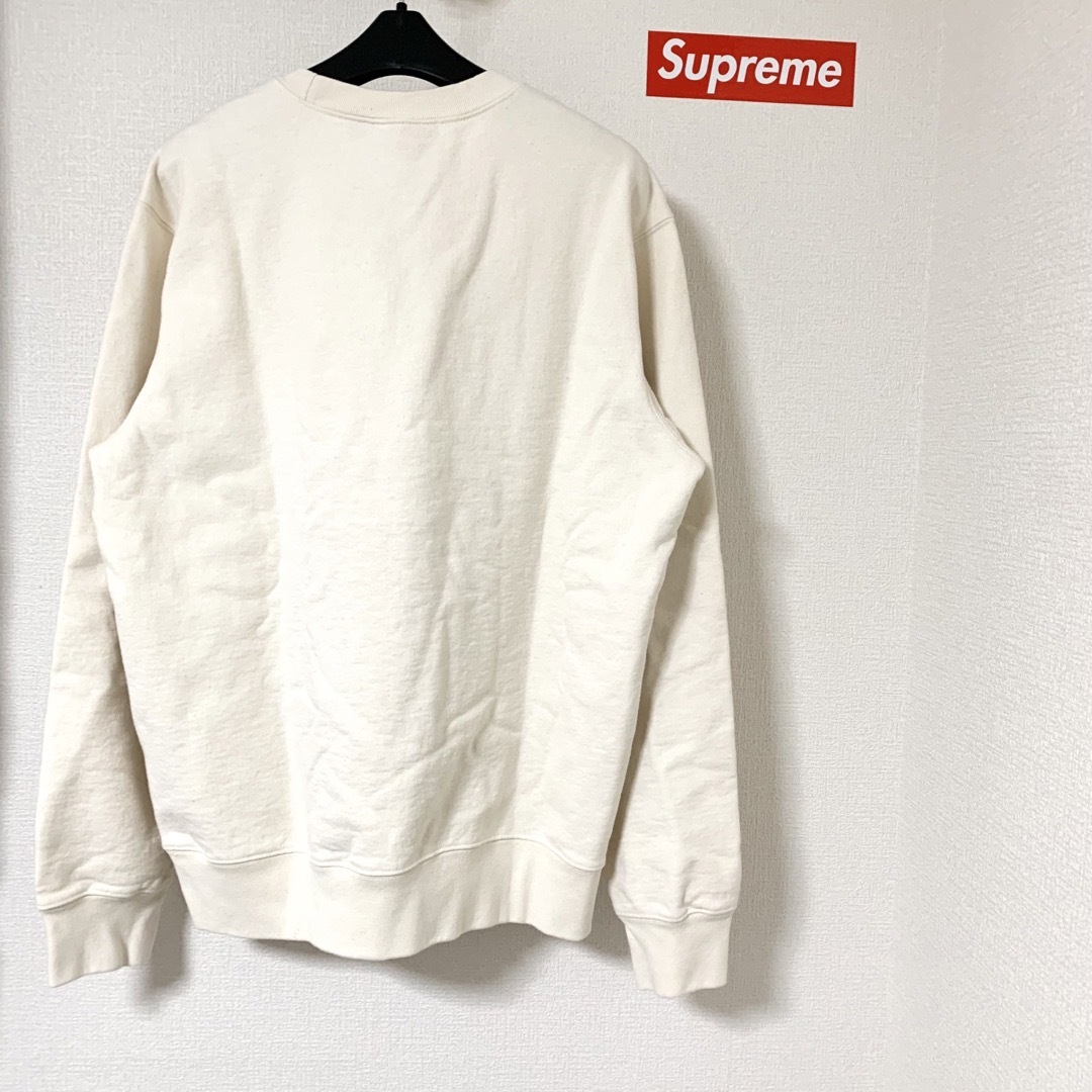 Supreme Cutout LogoCrewneck Natural