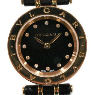 ブルガリ(BVLGARI)のBVLGARI
B-ZERO1　12Pダイヤモンド　BZP23SG　PO5*** 　革ベルト　K18　セラミック　クオーツ 　ビー・ゼロワン　腕時計　ゴールド　レディース【中古】松山久万ノ台店(その他)