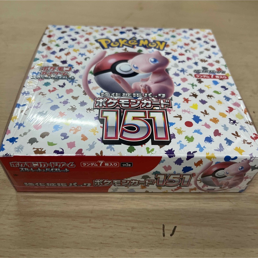 ポケモン - 新品未開封 シュリンク付き ポケモンカード 151 1BOXの通販
