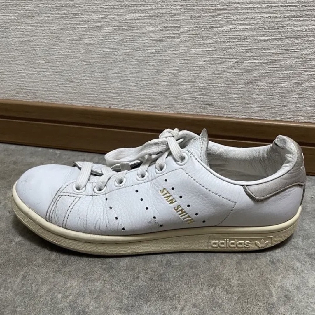 【希少品】adidas ❤︎ 本革 スタンスミス グレー　アディダス