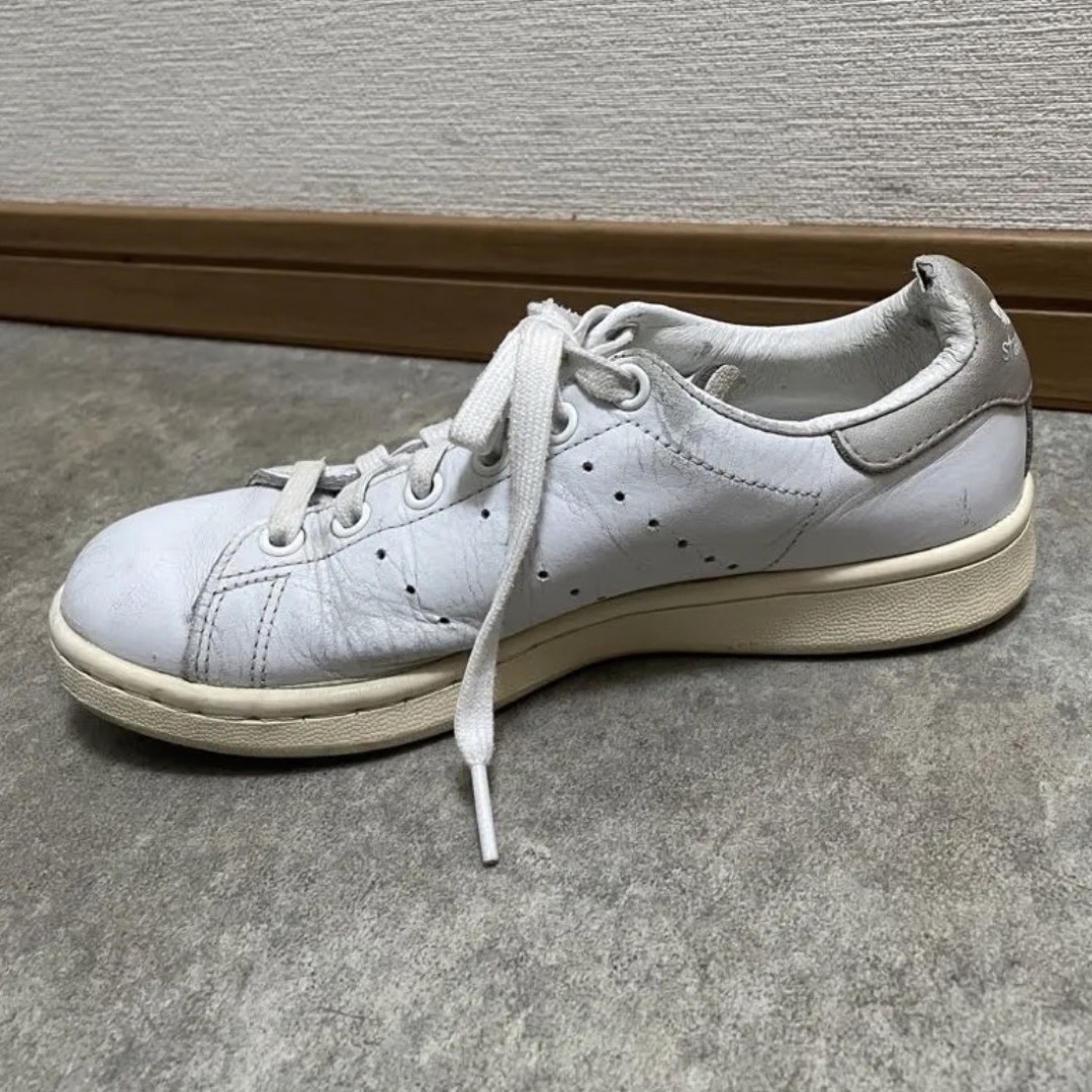 【希少品】adidas ❤︎ 本革 スタンスミス グレー　アディダス