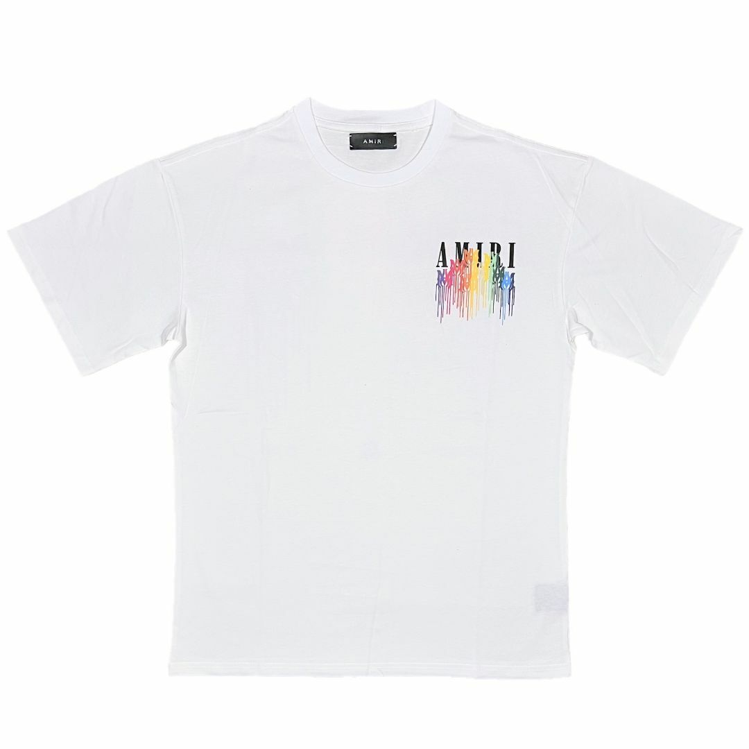 AMIRI アミリ DRIP COLLAGE Tシャツ ホワイト S