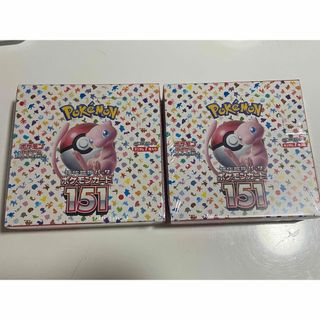 ポケモンカード151 シュリンク付き 2BOXセット(Box/デッキ/パック)