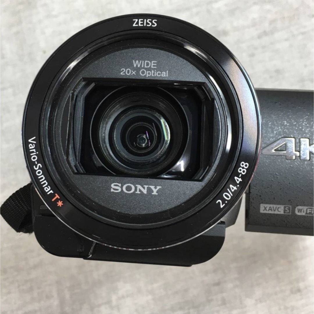 SONY(ソニー)の美品　SONY FDR-AX45 B 4K  スマホ/家電/カメラのカメラ(ビデオカメラ)の商品写真