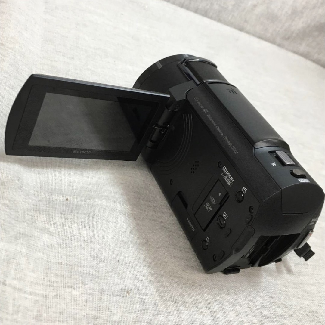 SONY(ソニー)の美品　SONY FDR-AX45 B 4K  スマホ/家電/カメラのカメラ(ビデオカメラ)の商品写真