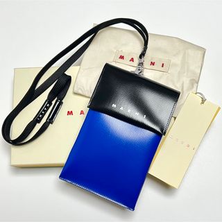 マルニ(Marni)のマルニ MARNI ネック ポーチ iphone ケース モバイル 携帯 PVC(ショルダーバッグ)