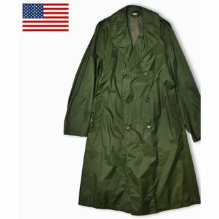 70's US ARMY RUBBER COATED RAINCOAT R38(トレンチコート)