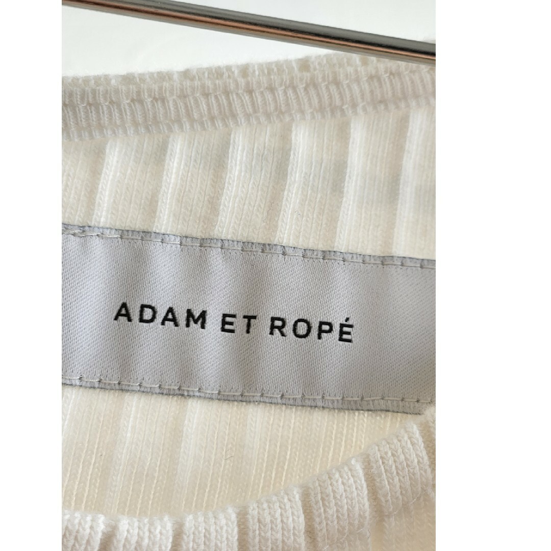 Adam et Rope'(アダムエロぺ)のアダムエロペ　カットソー　オフショルダー レディースのトップス(カットソー(長袖/七分))の商品写真