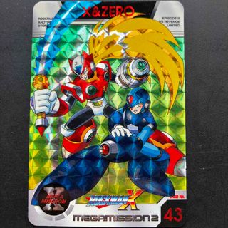 ロックマン(LOCMAN)のロックマンXメガミッション2 カードダスNo43(カード)