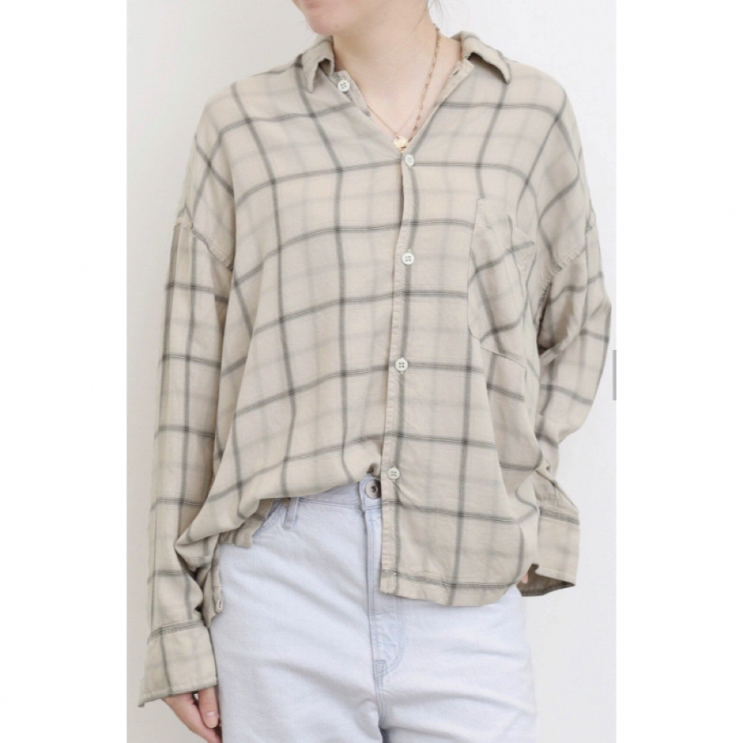 アパルトモン購入◆REMI RELIEF◆CHECK 2WAY SHIRT