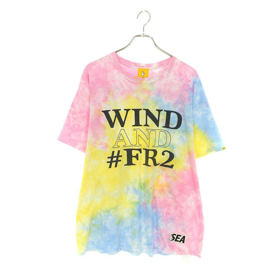 WIND AND SEA - ウィンダンシー ×エフアールツー FR2 タイダイロゴ