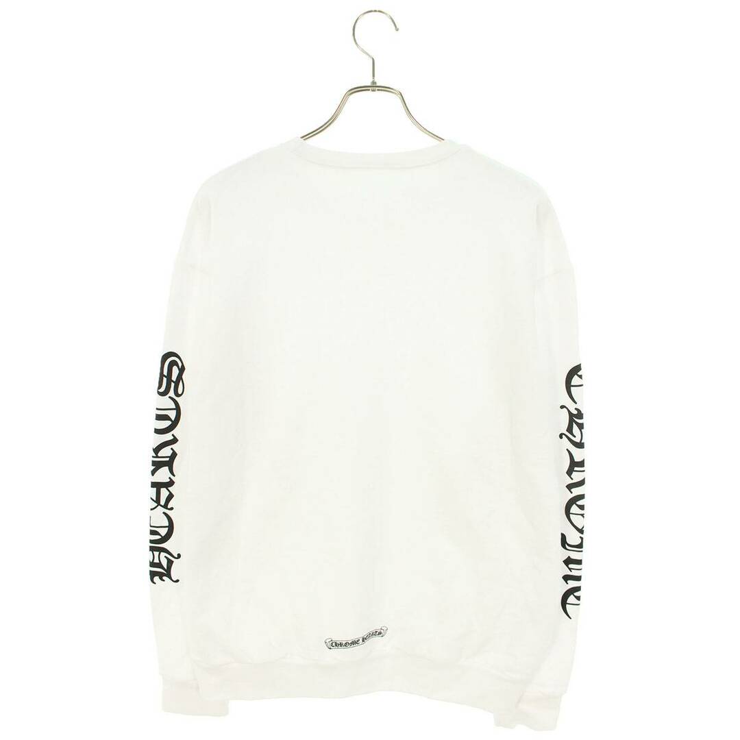 クロムハーツ  SWTSHRT PLVRスウェット ネックロゴクルーネックオーバーサイズスウェット メンズ L