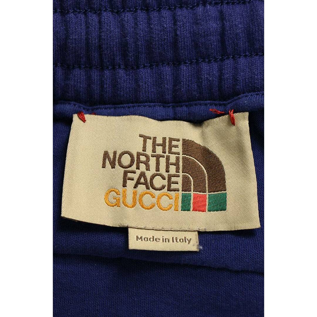 Gucci(グッチ)のグッチ ×ノースフェイス THE NORTH FACE  671463 XJDRN ナイロン切替ロゴプリントロングパンツ メンズ M メンズのパンツ(その他)の商品写真