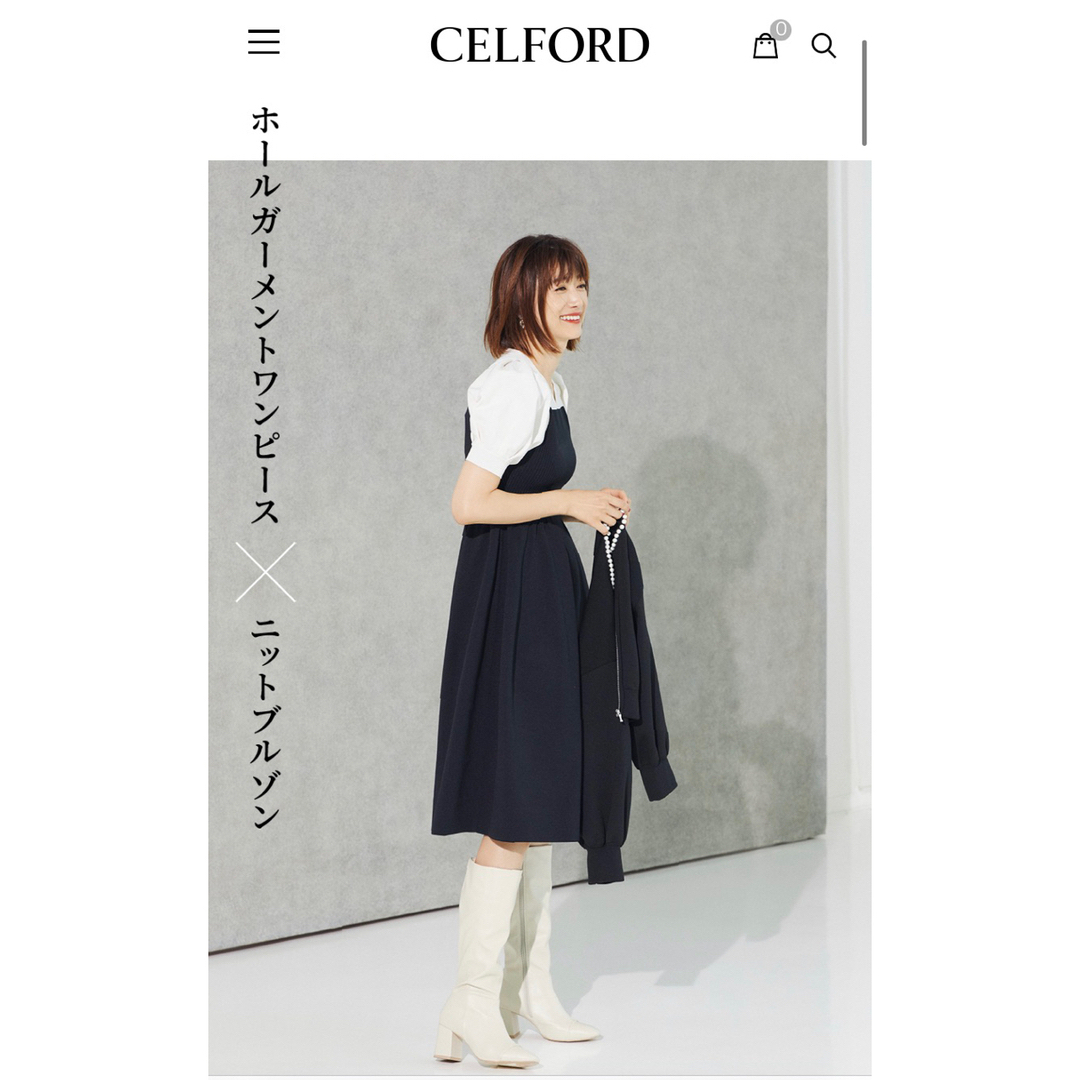 最前線の 【セットアップ】 CELFORD ホールガーメントワンピース