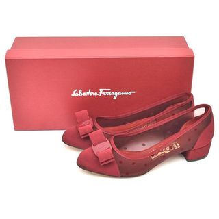 Salvatore Ferragamo - 美品♪フェラガモ 定価8万 ヴァラリボン