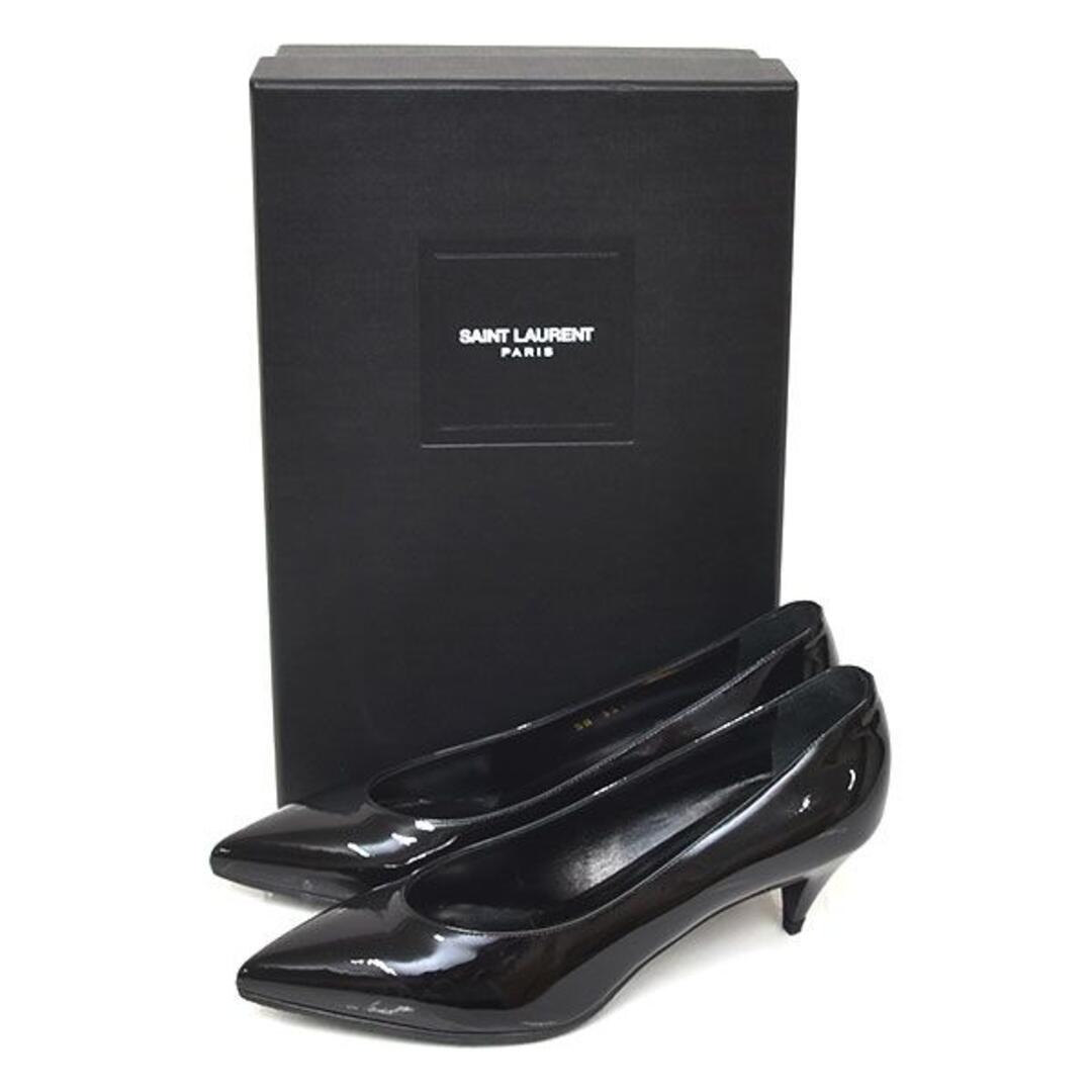 Saint Laurent - ほぼ新品♪サンローラン エナメル ポインテッドトゥ