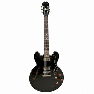 アザー(other)のエピフォン Epiphone DOT EB セミアコ エレキギター 黒 同梱不可(その他)