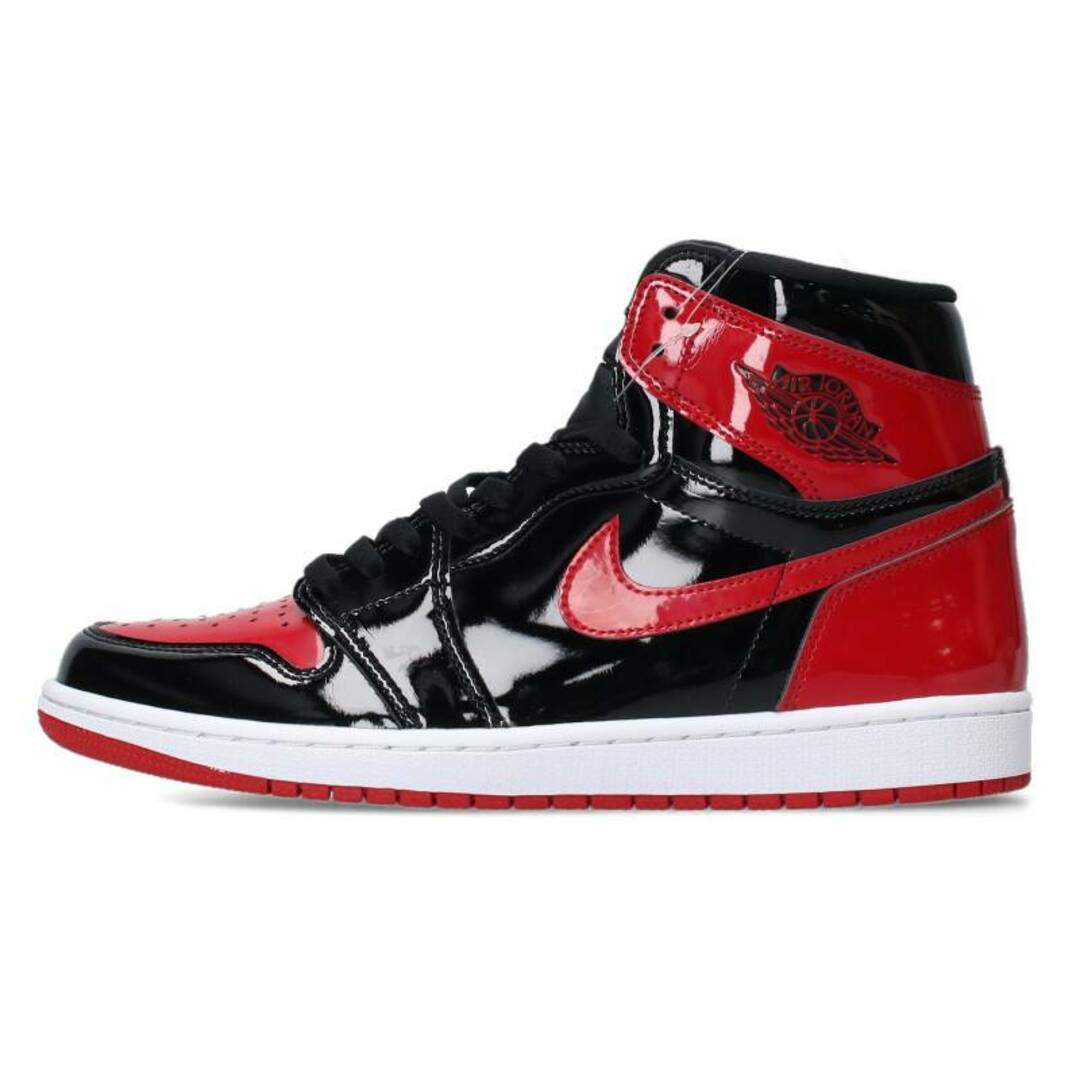 ジョーダン1 jordan1 high patent　Bred