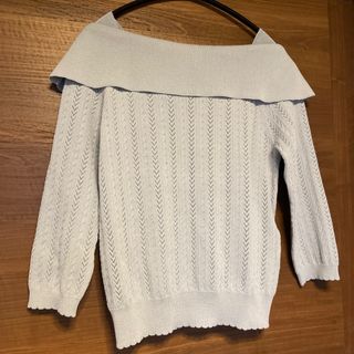 トッコクローゼット(TOCCO closet)のトッコクローゼット　tocco closet 後ろリボン付きトップス(カットソー(半袖/袖なし))