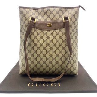 グッチ(Gucci)のGUCCI グッチ オールドグッチ ショルダーバッグ トートバッグ ブラウン(トートバッグ)