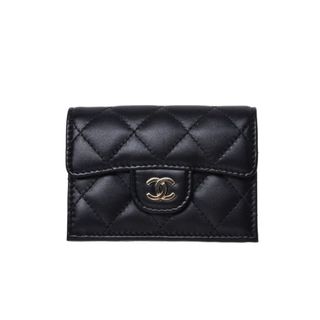 シャネル(CHANEL)のCHANEL 25番台 マトラッセ ラムスキン コンパクト ウォレット(財布)