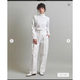 ユナイテッドアローズ(UNITED ARROWS)の＜LOEFF（ロエフ）＞ コットンツイル 2タックパンツ2(カジュアルパンツ)