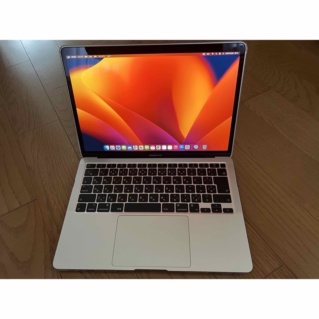 Apple(アップル)のMacBook Air m1  8GB/256SSD ほぼ未使用 スマホ/家電/カメラのPC/タブレット(ノートPC)の商品写真