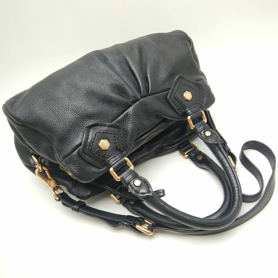 MARC BY MARC JACOBS(マークバイマークジェイコブス)のマークバイマークジェイコブス MARC BY MARC JACOBS ハンドバッグ 2WAY レザー ブラック / 250664【中古】 レディースのバッグ(ハンドバッグ)の商品写真