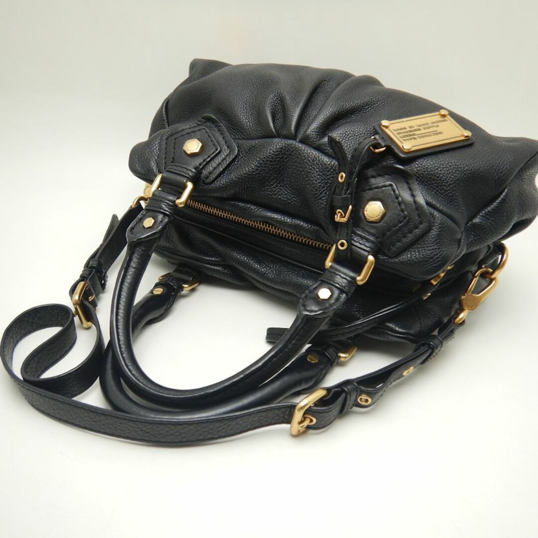 MARC BY MARC JACOBS(マークバイマークジェイコブス)のマークバイマークジェイコブス MARC BY MARC JACOBS ハンドバッグ 2WAY レザー ブラック / 250664【中古】 レディースのバッグ(ハンドバッグ)の商品写真