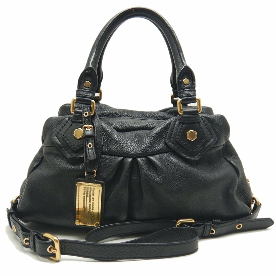 MARC BY MARC JACOBS(マークバイマークジェイコブス)のマークバイマークジェイコブス MARC BY MARC JACOBS ハンドバッグ 2WAY レザー ブラック / 250664【中古】 レディースのバッグ(ハンドバッグ)の商品写真