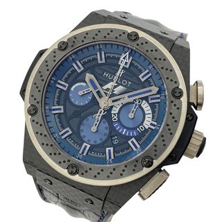 ウブロ(HUBLOT)のウブロ HUBLOT キングパワー F1 インテルラゴス 703.QM.1129.HR.FIL11 カーボン/ジルコニウム/セラミック 自動巻き メンズ 腕時計(その他)