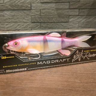 メガバス(Megabass)のマグドラフトハスレイバー【PINK BACK FROZEN HASU】(ルアー用品)