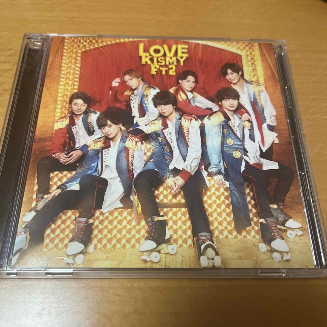 Kis-My-Ft2(キスマイフットツー)のLOVE（初回盤A）Kis-My-Ft2 エンタメ/ホビーのCD(ポップス/ロック(邦楽))の商品写真