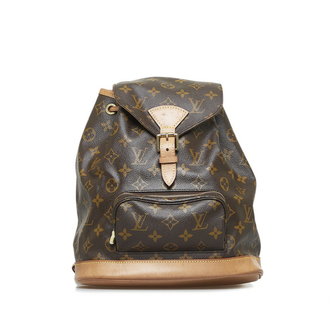 ルイ ヴィトン モノグラム モンスリMM リュック バックパック M51136 PVC レディース LOUIS VUITTON 【214-03930】