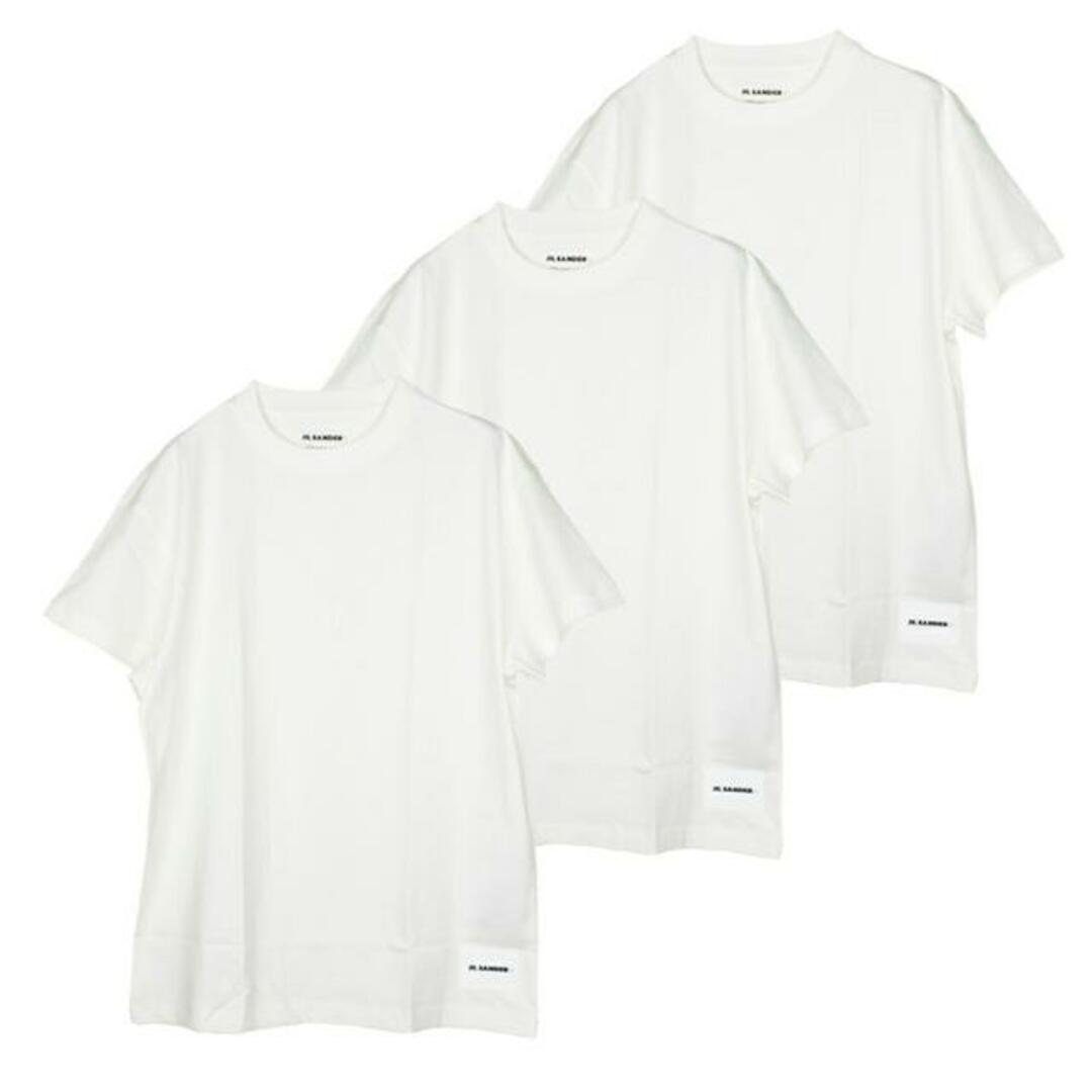 JIL SANDER ジルサンダー ホワイト 3枚パックTシャツ セット ...