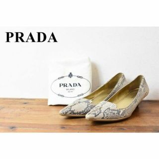 プラダ(PRADA)のSL AP0030 近年モデル PRADA プラダ レディース パイソンレザー(ハイヒール/パンプス)