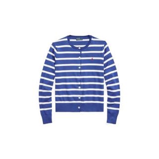 ポロラルフローレン(POLO RALPH LAUREN)のPOLO Ralph Lauren コットン カーディガン STAYC 着用(カーディガン)