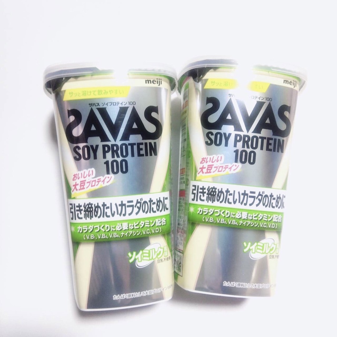 【2個】SAVAS ザバス ソイプロテイン100 ソイミルク風味 224g×2個 | フリマアプリ ラクマ