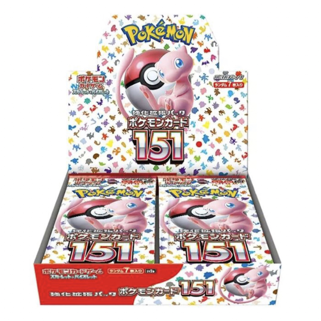 ポケモンカード 151 1box 新品未開封 シュリンク付