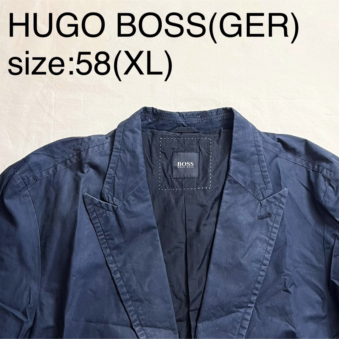 HUGO BOSS(GER)コットンテイラードジャケット