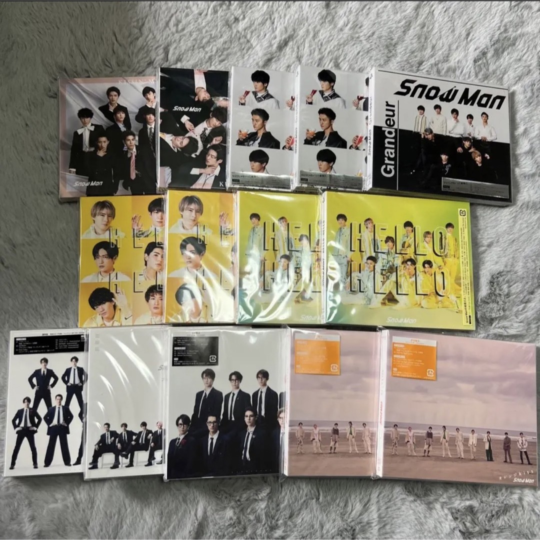 日本専門店 SnowMan CD まとめ売り アイドルグッズ