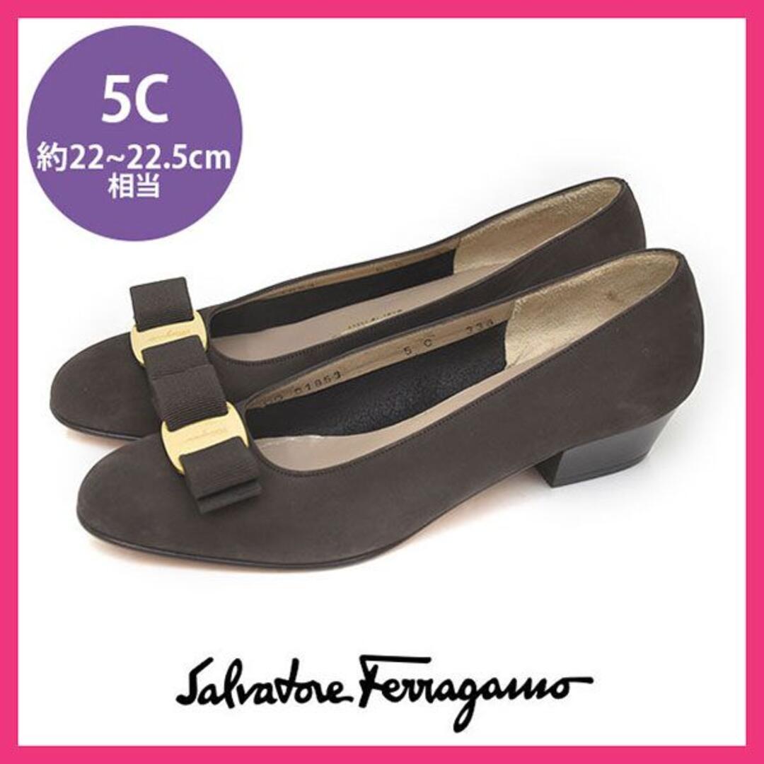 Salvatore Ferragamo - 美品♪フェラガモ ヴァラリボン スムース