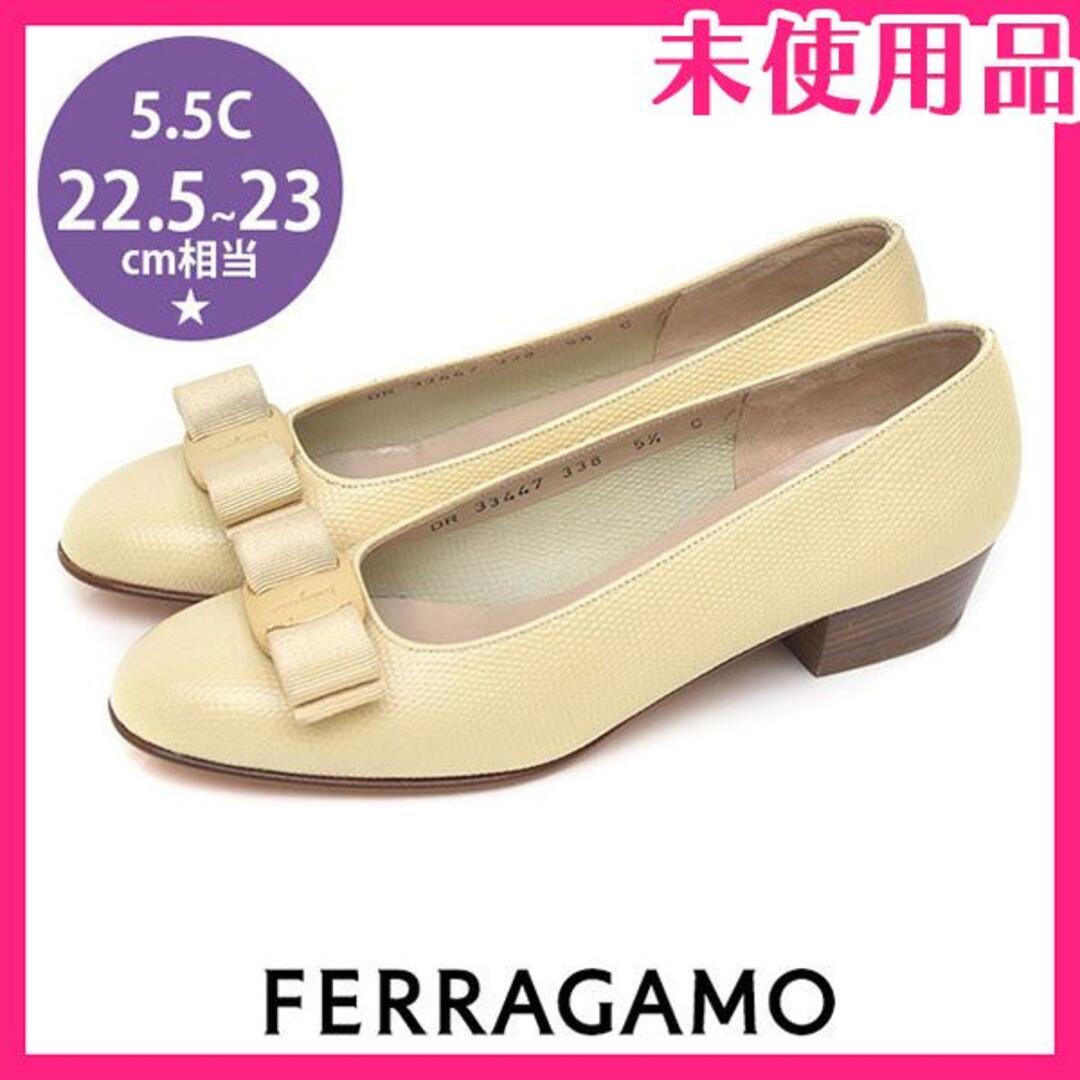 新品❤️フェラガモ ヴァラリボン パンプス 5.5C(約22.5-23cm)-