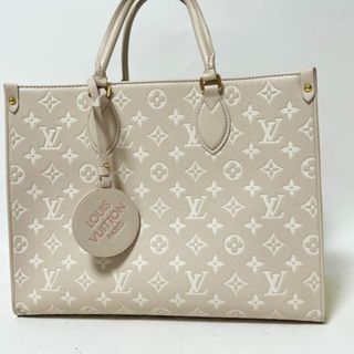 未使用 展示品 ルイ ヴィトン LOUIS VUITTON モノグラム アンプラント オンザゴー MM 2way トート ショルダー バッグ M46128 RFID VLP 90210343