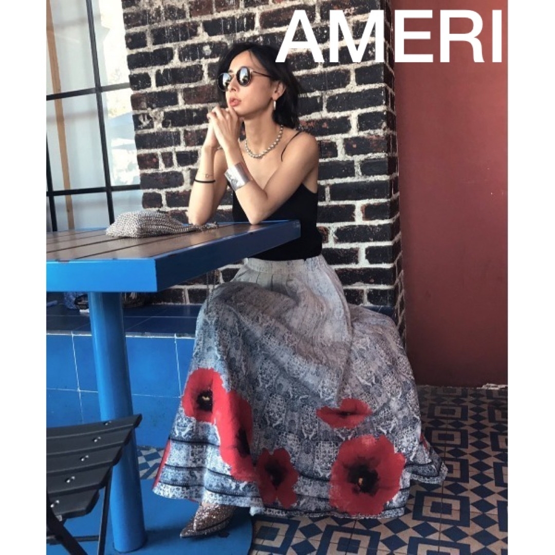 Ameri VINTAGE(アメリヴィンテージ)の⭐︎専用⭐︎AMERI EMMA OCCIDENT SKIRT 花柄スカート レディースのスカート(ロングスカート)の商品写真