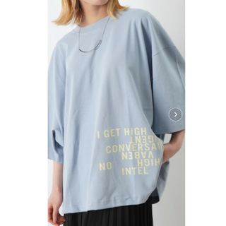 BLANC basque　ブランバスク　モック Tシャツ　ドルマン　生成り