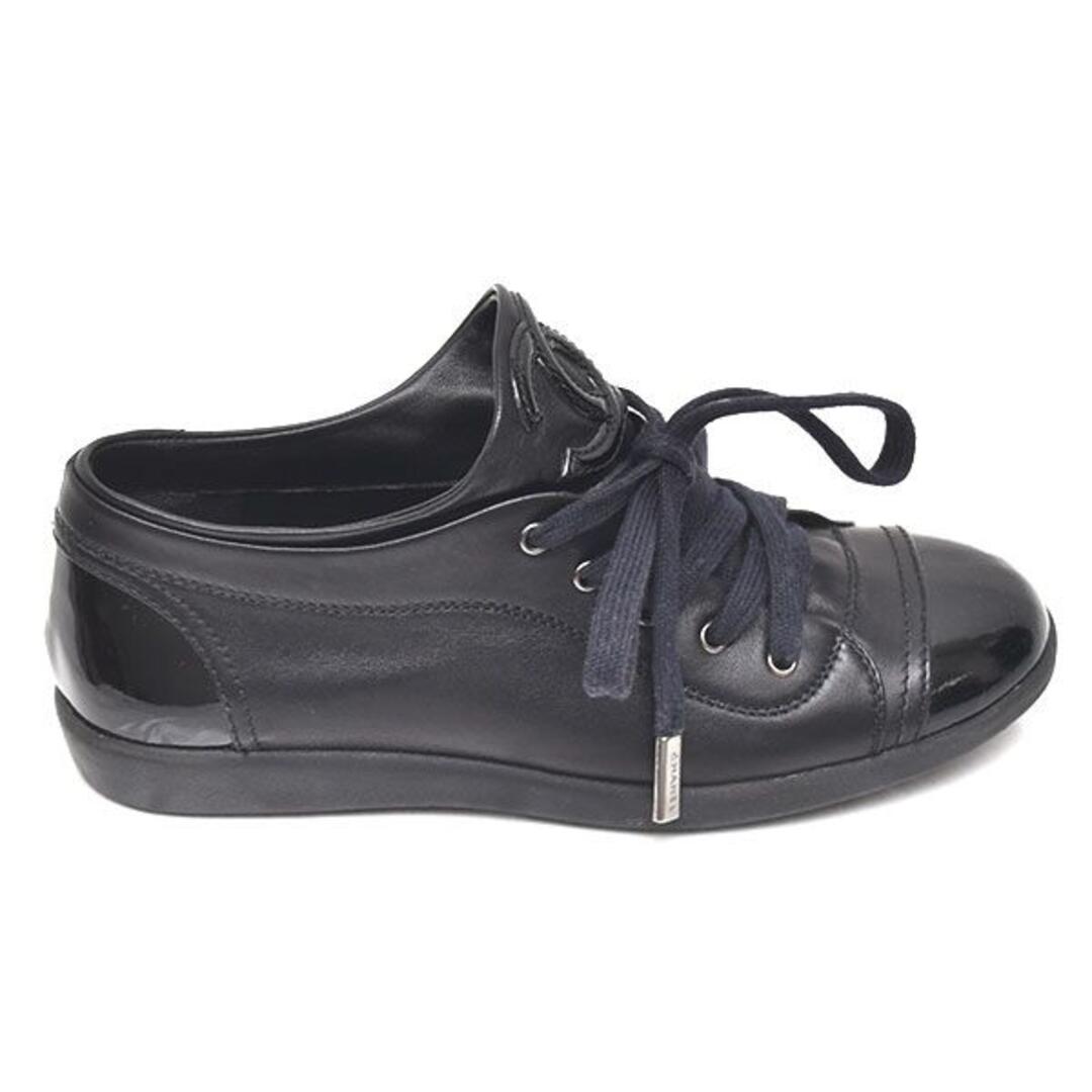 CHANEL - ほぼ新品♪シャネル ココマーク レディーススニーカー 34.5