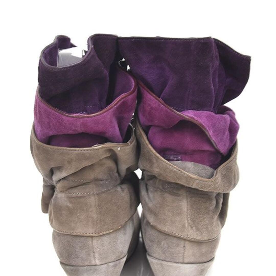 MARC BY MARC JACOBS(マークバイマークジェイコブス)のマークバイマークジェイコブス フリル ブーティー パンプス 35(約22cm レディースの靴/シューズ(ハイヒール/パンプス)の商品写真